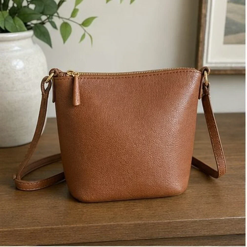 Forest Pebbled Crossbody Bag